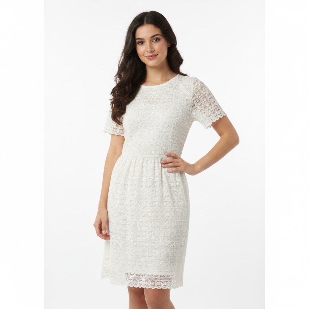 Free People Ivory Lace Sheath Midi Dress6 Boho Bridal Wedding Baby Shower